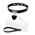 Love Chain Collar with Hand Holding Rope Chain