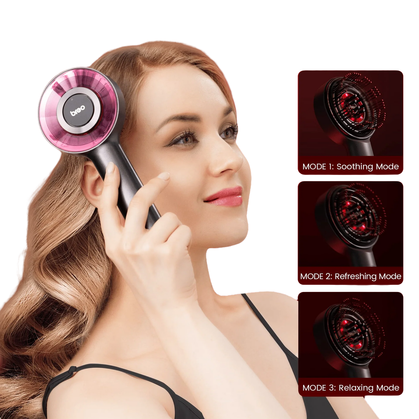 VELISSE Red Light Scalp Massager | 5-Minute Scalp Care