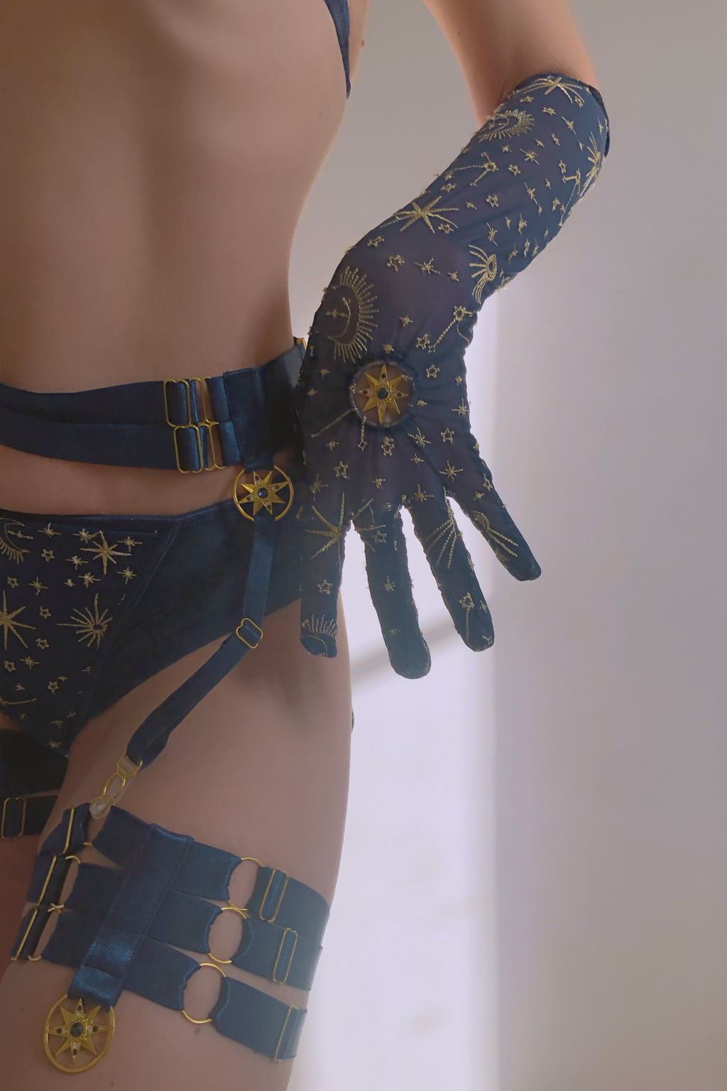 Celeste Thigh Garters