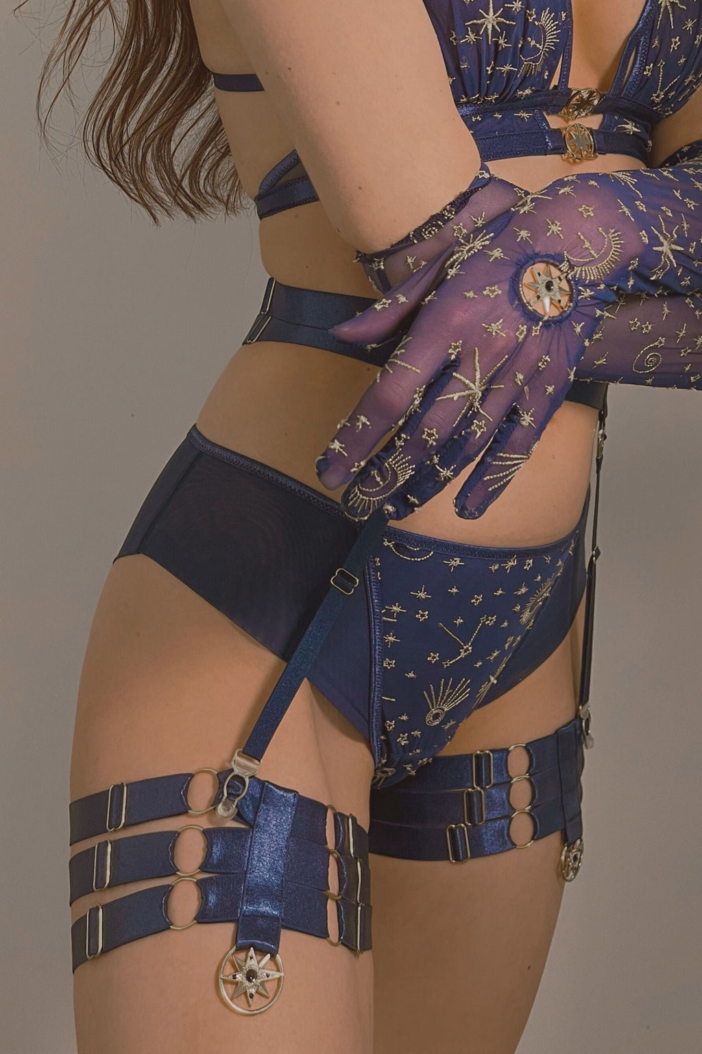 Celeste Thigh Garters