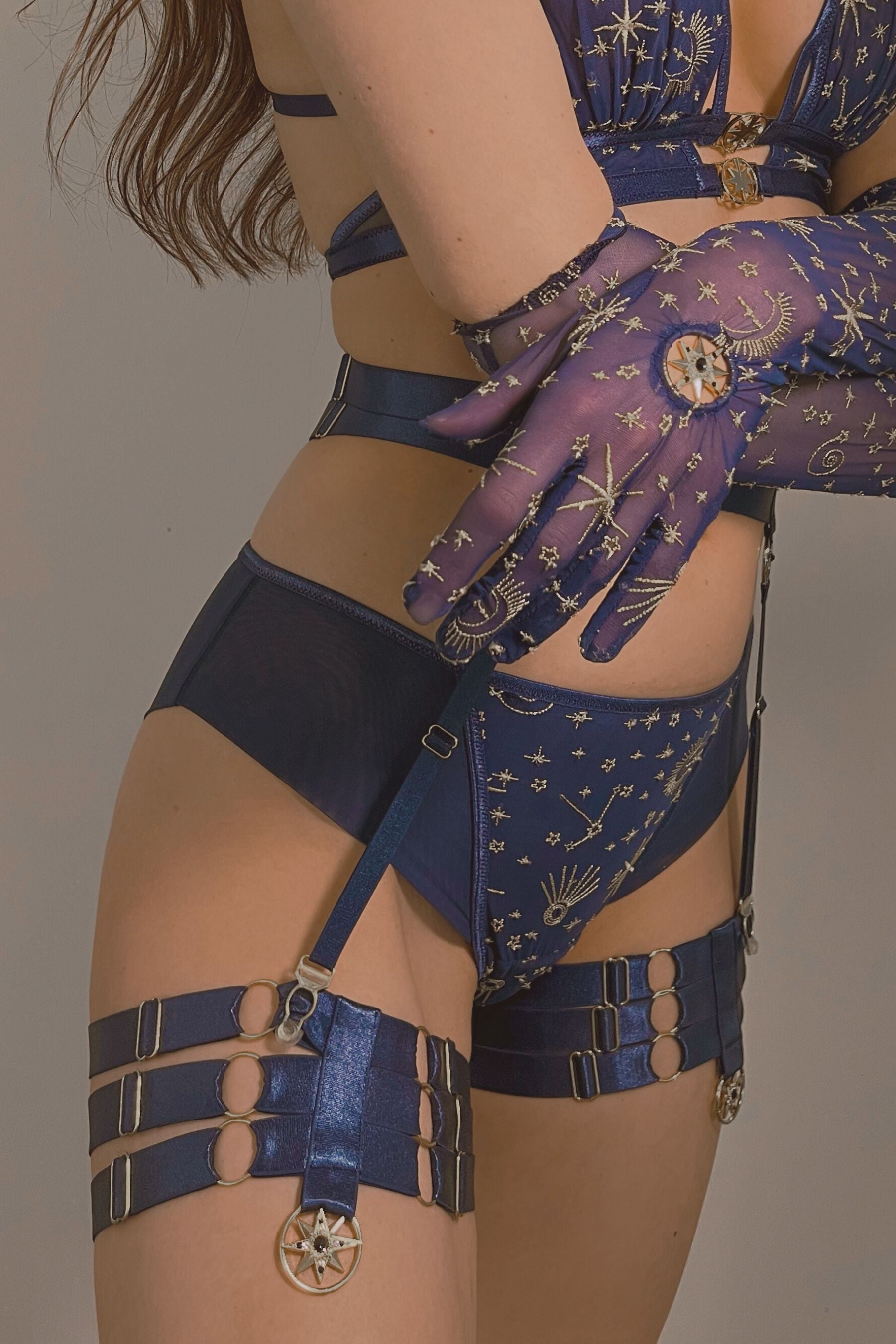 Celeste Thigh Garters