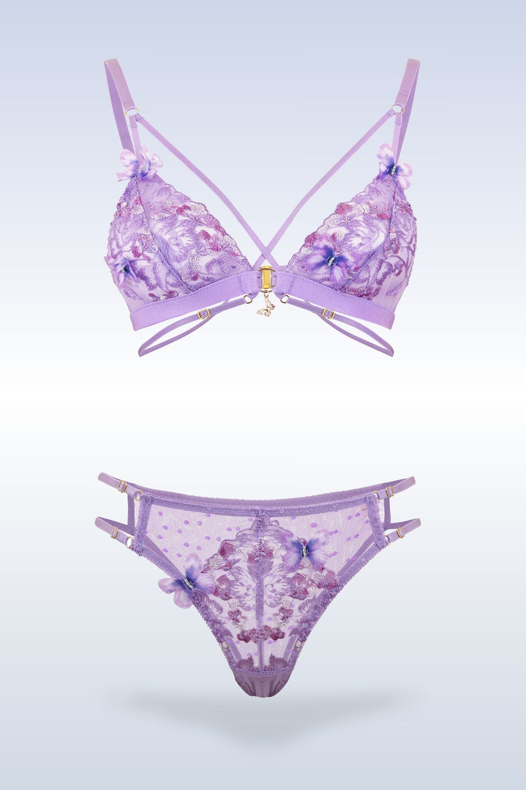 Madame X in Lilac Empress Set (Brief)