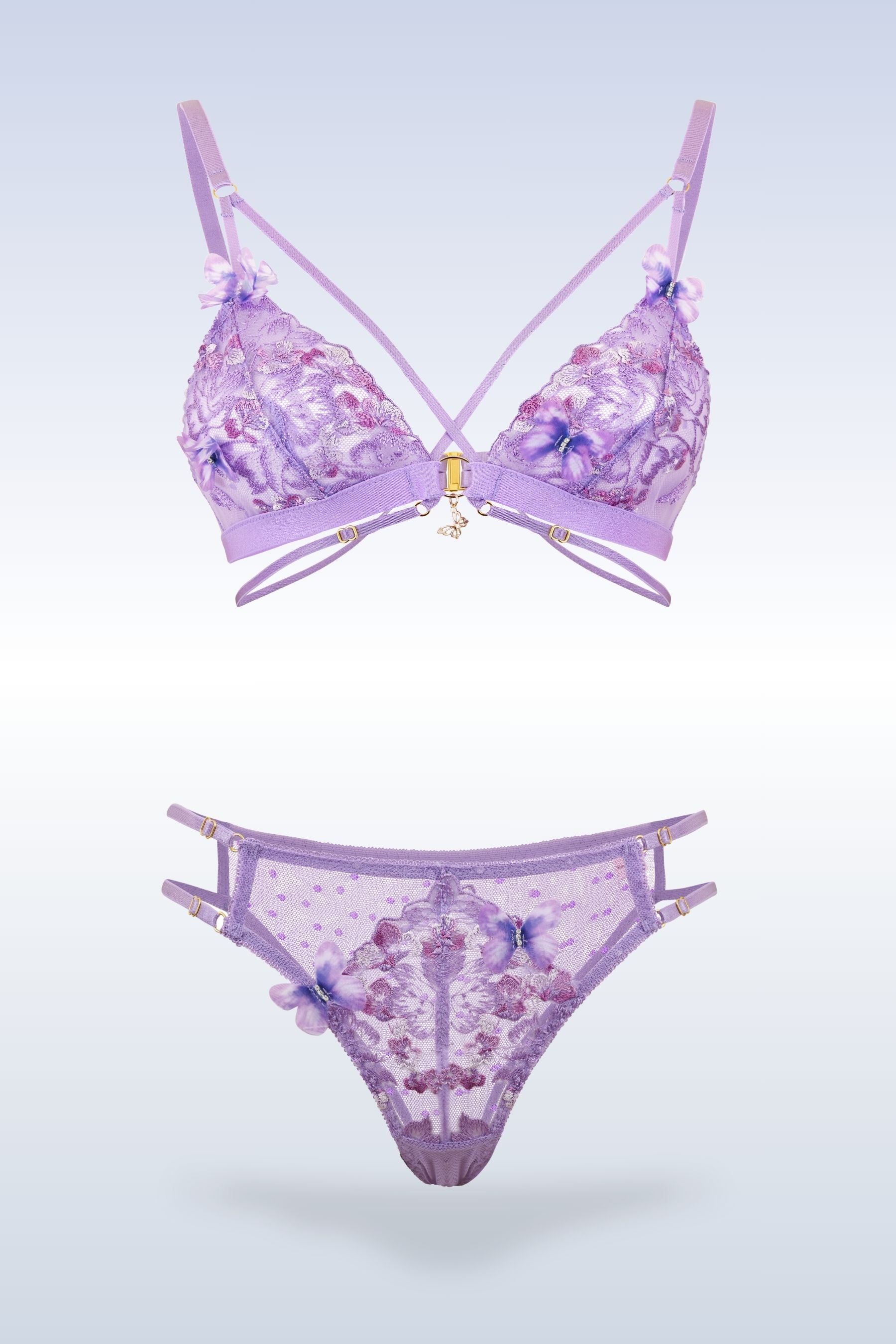 Madame X in Lilac Empress Set (Brief)