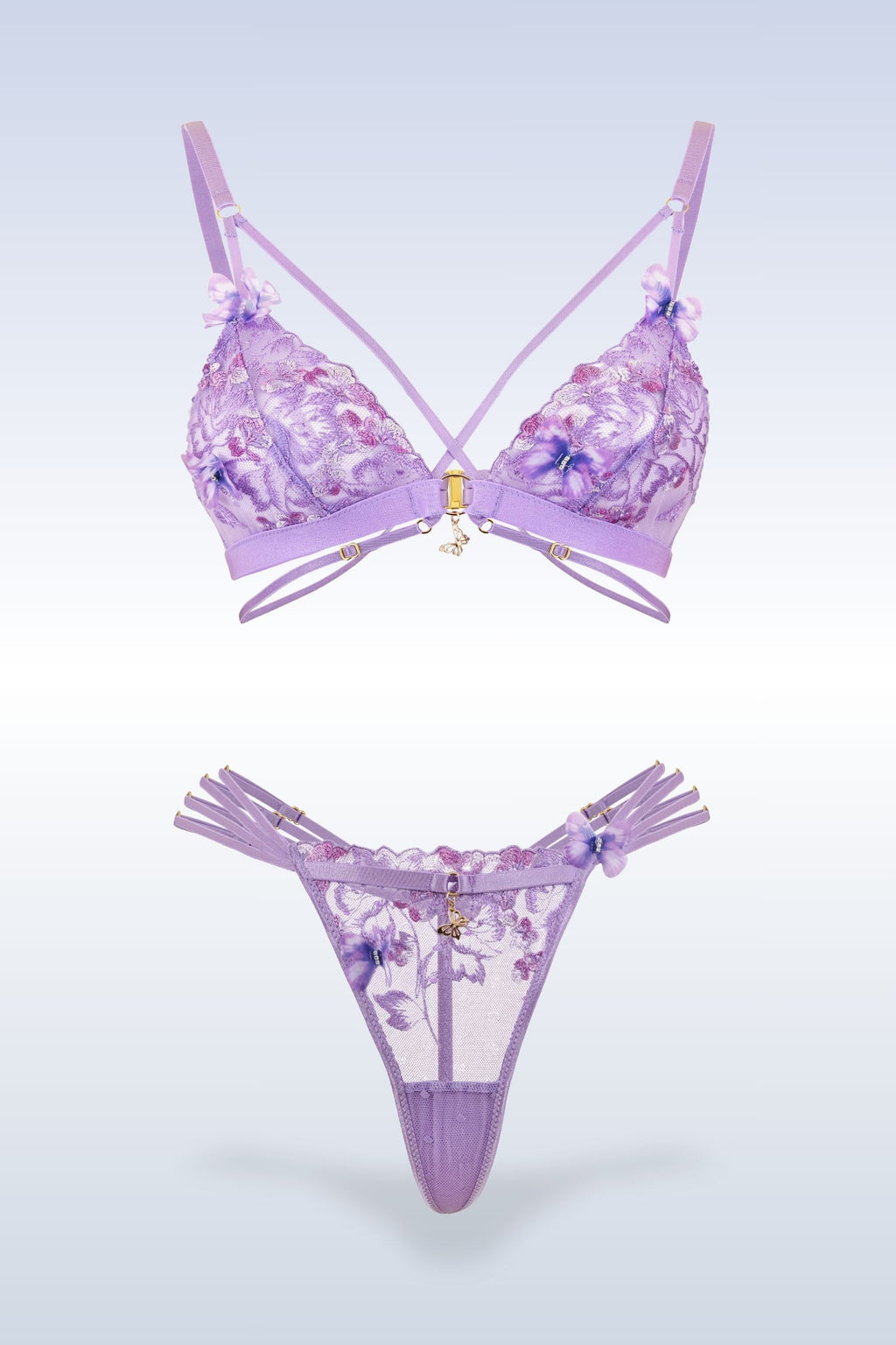 Madame X in Lilac Empress Set (STRING)