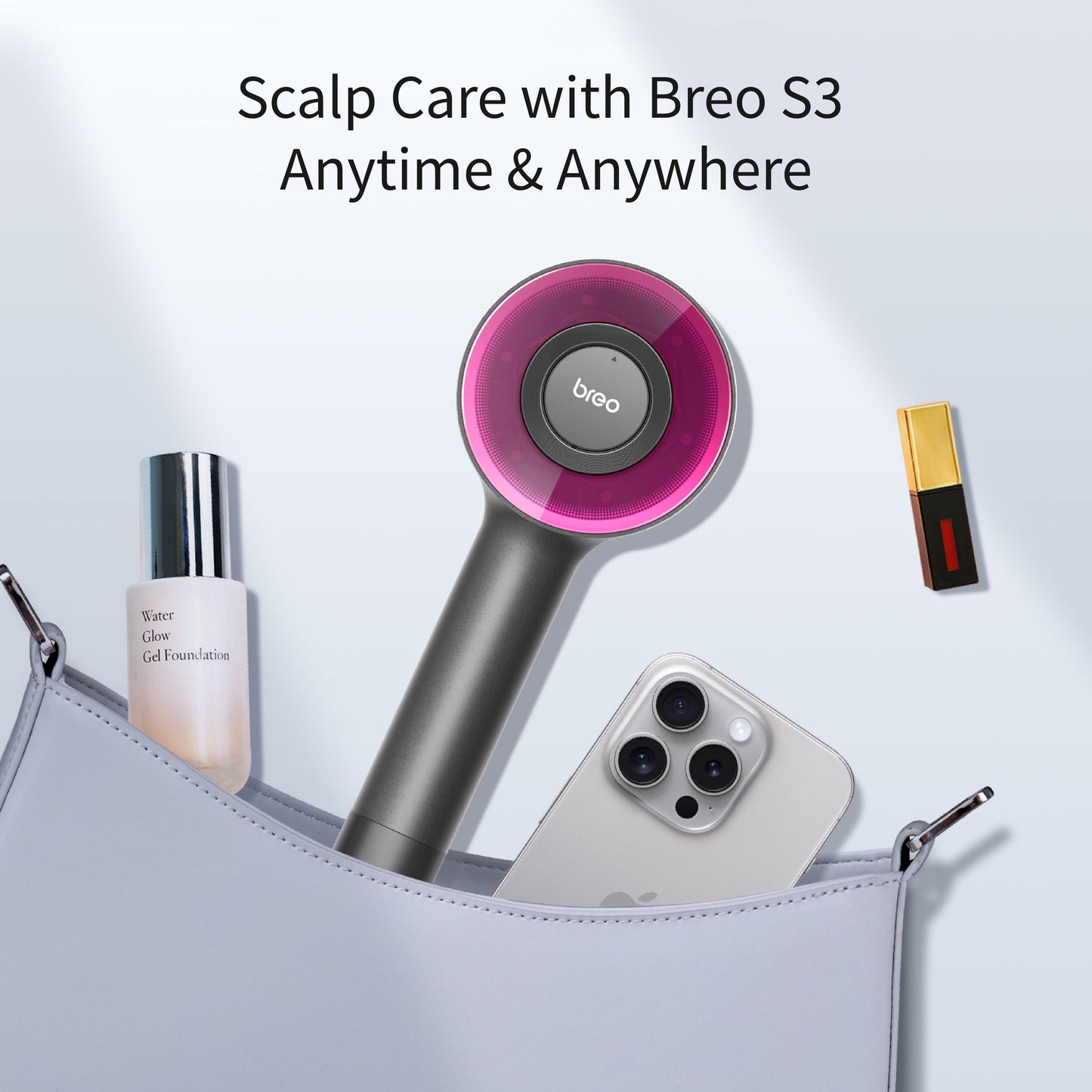 VELISSE Red Light Scalp Massager | 5-Minute Scalp Care
